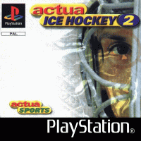 Actua Ice Hockey 2 PAL Playstation PAL box art